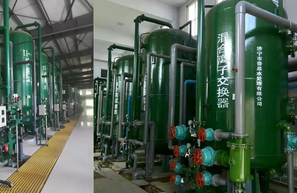Mixed ion exchanger